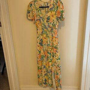 Billabong Tropical Floral Maxi Dress
